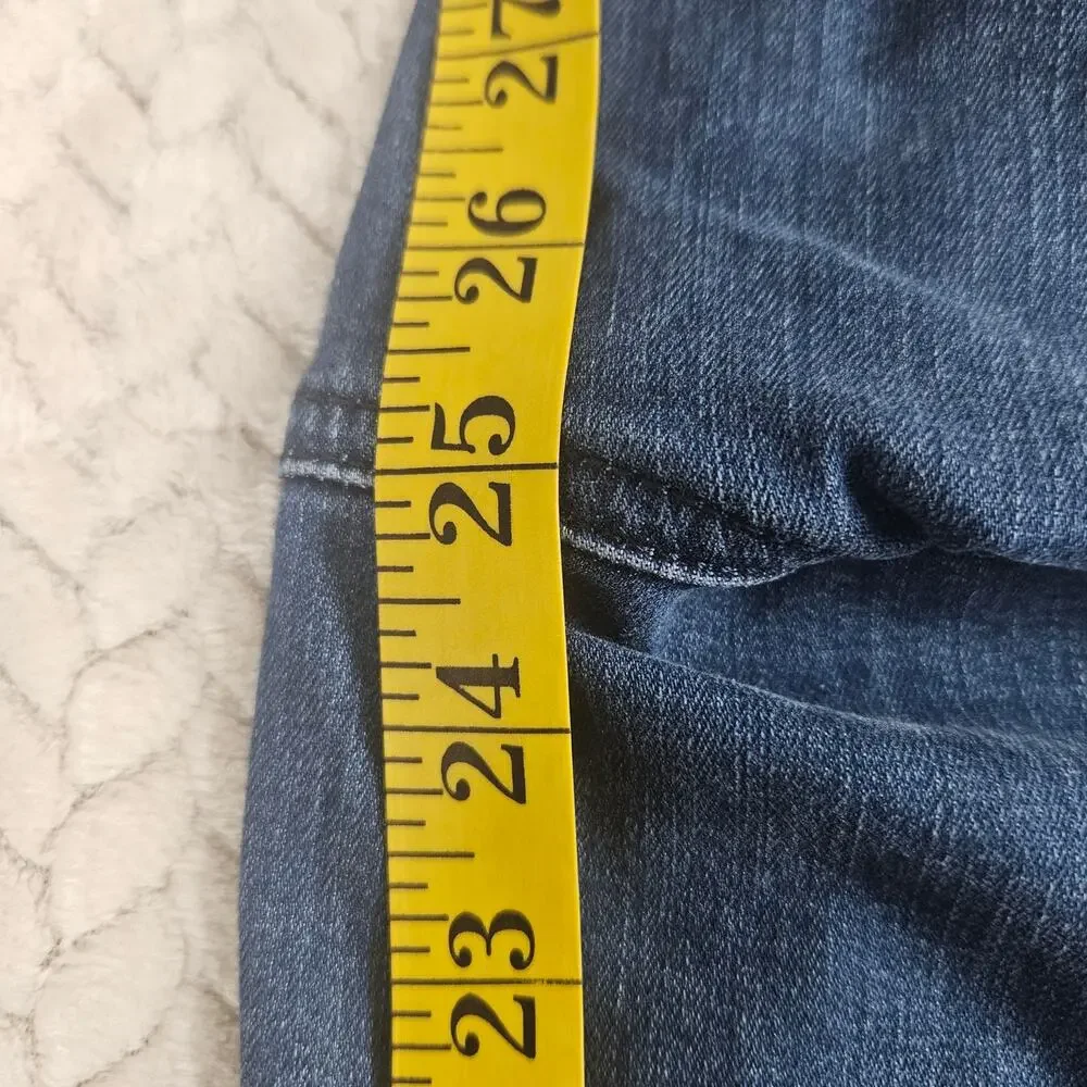 NYDJ Not Your Daughters Jeans Womens Sz 6 Blue Jeans Straght leg Casual - Picture 8 of 9